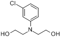 CAS:92-00-2_3-氯-N,N-二(2-羟基乙基)苯胺的分子结构