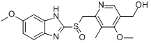 CAS:92340-57-3_5-羟基奥美拉唑的分子结构