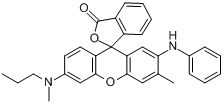 CAS:92409-09-1_3'-甲基-6'-(甲基丙基氨基)-2'-(苯基氨基)荧烷的分子结构