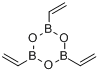 CAS:92988-08-4_2,4,6-三乙烯基环硼氧烷的分子结构