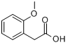 CAS:93-25-4_2-甲氧基苯乙酸的分子结构