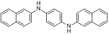 CAS:93-46-9_N,N'-二(2-萘基)对苯二胺的分子结构