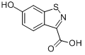 CAS:932702-33-5_6-羟基-1,2-苯并异噻唑-3-羧酸的分子结构