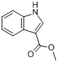 CAS:942-24-5_吲哚-3-甲酸甲酯的分子结构