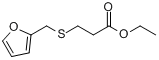 CAS:94278-27-0_3-糠硫基丙酸乙酯的分子结构