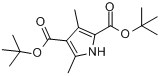 CAS:94461-44-6_2,4-二甲基吡咯-3,5-二羧酸二叔丁酯的分子结构