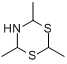 CAS:94944-51-1_二氢-2,4,6-三甲基-1,3,5-(4H)二噻嗪的分子结构
