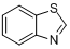 CAS:95-16-9_苯并噻唑的分子结构