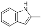 CAS:95-20-5_2-甲基吲哚的分子结构