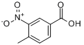 CAS:96-98-0_4-甲基-3-硝基苯甲酸的分子结构