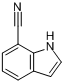 CAS:96631-87-7_7-氰基吲哚的分子结构