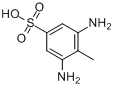 CAS:98-25-9_3,5-二氨基-4-甲基苯磺酸的分子结构