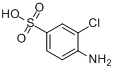 CAS:98-35-1_4-氨基-3-氯苯磺酸的分子结构