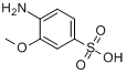 CAS:98-42-0_邻氨基苯甲醚-4-磺酸的分子结构