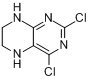 CAS:98142-36-0_2,4-二氯-5,6,7,8-四氢蝶啶的分子结构