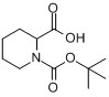 CAS:98303-20-9_N-Boc-2-哌啶甲酸的分子结构