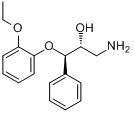 CAS:98769-74-5_(R*,R*)-3-氨基-1-(2-乙氧基苯氧基)-1-苯基丙-2-醇的分子结构