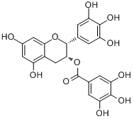 CAS:989-51-5_(-)-表没食子儿茶素没食子酸酯的分子结构