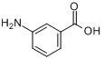 CAS:99-05-8_3-氨基苯甲酸的分子结构