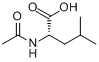CAS:99-15-0_N-乙酰-DL-亮氨酸的分子结构