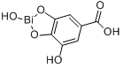 CAS:99-26-3_次没食子酸铋的分子结构