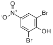 CAS:99-28-5_2,6-二溴-4-硝基苯酚的分子结构