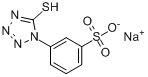 CAS:99131-26-7_3-(5-巯基-1-四唑基)苯磺酸钠的分子结构