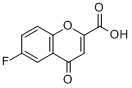 CAS:99199-59-4_6-氟-4-氧代-4H-1-苯并吡喃-2-羧酸的分子结构