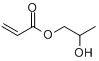 CAS:999-61-1_2-丙烯酸-2-羟基丙基酯的分子结构