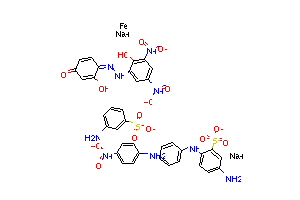 CAS:72207-77-3_重氮化-5-氨基-2-(苯氨基)磺酸钠的分子结构
