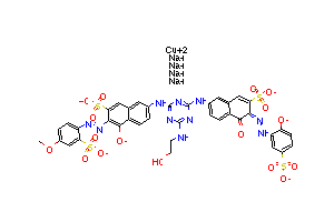 CAS:52953-36-3_C.I.直接红243的分子结构