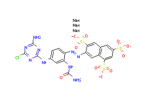 CAS:12225-84-2_C.I.活性橙12的分子结构