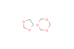 CAS:24969-26-4_1,3,5-三氧环己烷聚1,3-二氧环戊烷的分子结构