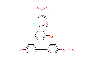 CAS:68002-44-8_4,4'-(1-׻һ)(ȼ׻)顢2-׻-2-ϩľۺͼȩ-ӵľۺķӦķӽṹ