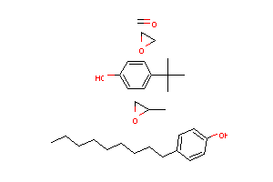 CAS:68188-99-8_对壬基苯酚与对叔丁基苯酚、甲醛、环氧乙烷和环氧丙烷的聚合物的分子结构