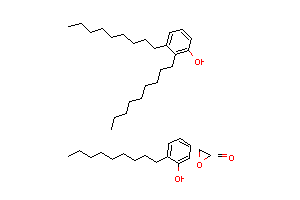 CAS:68140-83-0_甲醛与二壬基酚、壬基酚和环氧乙烷的聚合物的分子结构