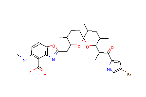 CAS:76455-82-8_4--A23187ķӽṹ