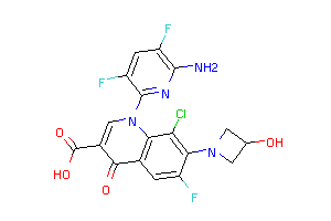 CAS:189279-58-1_1-(6--3,5--2-ऻ)-8--6--1,4--7-(3-ǻ-1-ӻ)-4--3-ķӽṹ