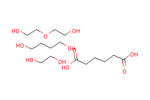CAS:62197-02-8_己二酸与1,4-丁二醇、乙二醇和2,2'-氧双乙醇的聚合物的分子结构