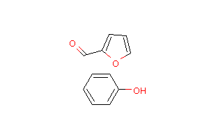 CAS:26338-61-4_2-呋喃甲醛与苯酚的聚合物的分子结构